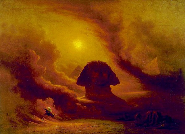 Mystery of the past by Frederick Goodall